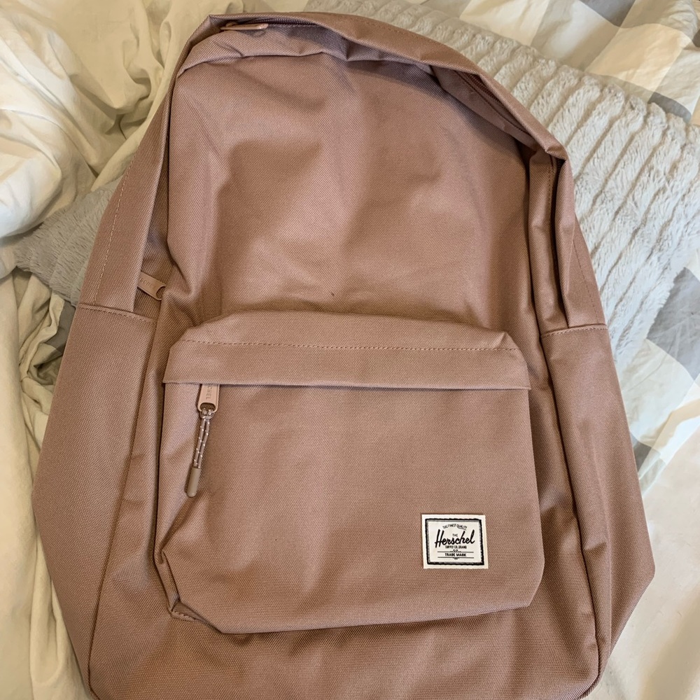 Pink Herschel duffel bag AND booksack! Both NWT